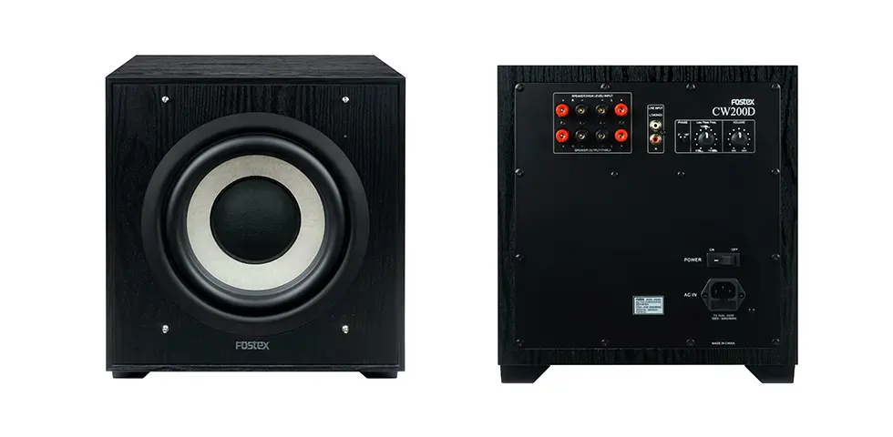 アクティブ・サブウーハー CW200D を発売します。 | Fostex(フォステクス)